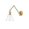 Z-Lite Gayson Wall Sconce, 1-Light, 7.75 In.W x 30.5 In.L x 7.75 In.H, Rubbed Brass/Rubbed Brass 348S-RB - alternate 3